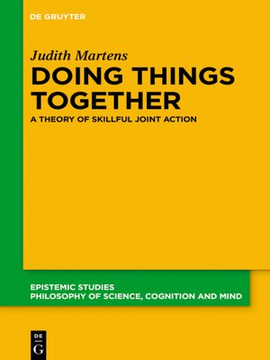 cover image of Doing Things Together